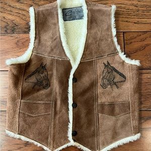 Mejia Leather Goods Vintage Child’s Leather Vest